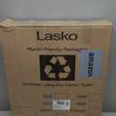 Lasko Pedestal Fan, Oscillating Fan for Bedroom with Adjustable Height and 3 Cooling Speeds, Portable, 18", Black, 1827