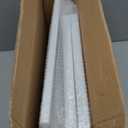 Printer Stand with Storage Under Desk Shelf, Desktop Printer Stand Organizer, Rolling Printer Cart Storage Paper Files Holder for Desk, Office, Home, (White)