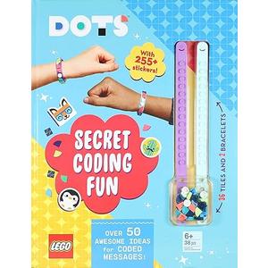 LEGO DOTS: Secret Coding Fun! (Book Plus), Hardcover – Sticker Book, October 19, 2021