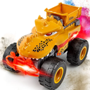 Veslier Dinosaur Monster Truck Toys for Boys Age 3 4 5 6 7 Year Old -Lights & Sounds Large Transportation Truck Toy for Kids Boy