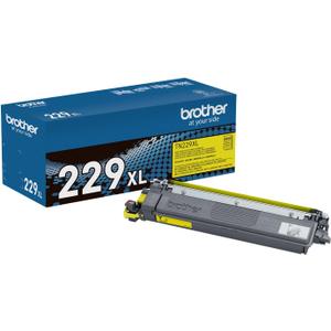Brother Genuine TN229XLY Yellow High Yield Printer Toner Cartridge - Print up to 2,300 Pages(1)