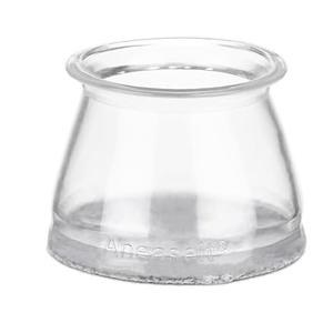 Chair Leg Floor Protectors - 38 pcs Crystal Clear - Felt Bottom Silicone Pads for Hardwood Floors & Furniture Feet - Rubber Caps for Chairs - Medium