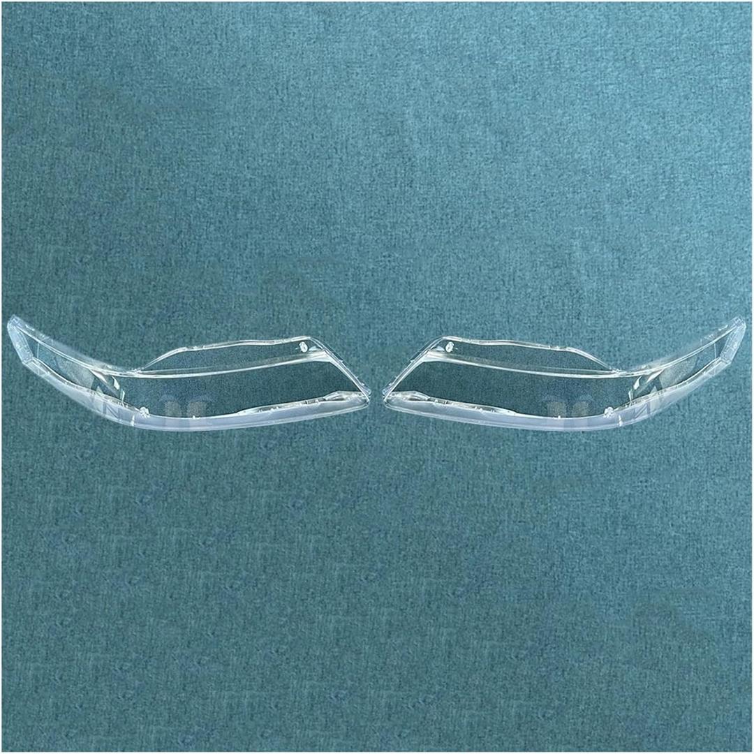 Car Headlight Cover Lens Front Headlight Glass Headlamps Transparent Lampshade Lamp Shell Compatible for Acura TL 2006(A Pair)