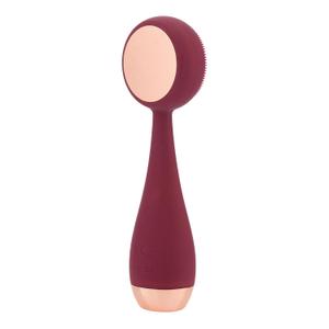 PMD Clean Pro - Smart Facial Cleansing Device with Silicone Brush & ActiveWarmth Anti-Aging Massager (Berry)