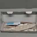 Astercook Knife Set, 13 Pieces Kitchen Knives Set with Healthy Anti-Rust Coating, Dishwasher Safe, Stainless Steel Chef Knife Sets with 6 Blade Guards, Perfect Holiday Gifts for Kitchen (Cream)