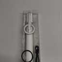 TONEOF 68" Magnetic Selfie Stick Tripod with Aluminum Strong Magnetic Holder for Magsafe, 360 Rotatable Travel Phone Tripod Stand with Metal Ring & Rechargeable Remote for iPhone/Android (Beige Gray)