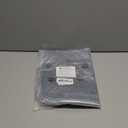 Fostanfly Reusable Puppy Pads, 2 Pack 18"x 24" Washable Pee Pads for Dogs, Absorbent and Leakproof Wee Wee Mat, Waterproof Non Slip Training Mats for Potty, Crate, Playpen, Bed, Sofa (Gray)