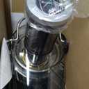 GDOR 1200W Juicer, 3.2" Wide Chute, Titanium-Enhanced Blade, Heavy-Duty Copper Motor, Dual Speed Centrifugal Juice Extractor, BPA-Free, Silver