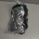 PinCute Drawstring Gym Bag for Men/Women - Mesh Beach Swim Bags Sports Backpack with Wet Pocket&Shoe Compartment, Lightweight (Black)