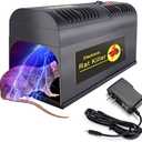 Electric Rat Trap, Humane & Effective Mouse Traps Indoor for Home, No Touch Reusable Rodent Control with High Voltage - Instantly Kills Mice Rats for Rooms, Kitchens, Outdoor Use