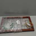 AOAOPQ Red Hanging Air Plant Holder Mesh Frame Wall Mounted for House Plants Succulent Office House Patio Garden Balcony