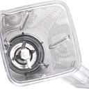 Replacement parts 5-Cup Square Plastic Jar With Lid,Compatible with Oster Blenders