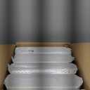 KHNR 5-Tiers Slim Bathroom Storage Cabinet, Foldable Storage Cabinets,Narrow Bathroom Storage,Movable Bathroom Storage Organizer for Small Spaces,Bathroom,Kitchen,Laundry,Cream White