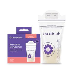 Lansinoh Breastmilk Storage Bags, 100 Count, BPA Free and BPS Free 