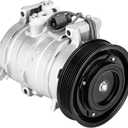 Air Conditioner AC Compressor With Clutch for Honda Accord 2.4 2.4L L4 2003 2004 2005 2006 2007 03 04 05 06 07