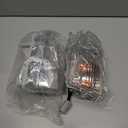 Pair Front Fog Light Turn Signal Lamp Compatible with Prius 2012 2013 2014 2015 Left and Right Side 8151147060 8152147060 Clear