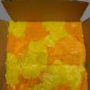 Marubhumi 5 PC - 5 feet Artificial Marigold Flower Garland  Long Strands for Diwali, Wedding & Festive Decoration  Traditional Indian Home Decor (Lemon/Mango)