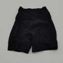 Aoliks Biker Shorts Women with Pockets - 8" High Waisted Tummy Control Running Workout Spandex Gym Volleyball Yoga Shorts (Small, 1 Black)