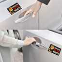 6Pcs Employee of The Month Sticker - Employee of The Month Bumper Sticker - 5"x3" Phone Stickers, Premium UV Printing  Vibrant & Long-Lasting Colors Laptop Stickers