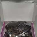 Brown Highlight Short Wavy Wig for Women Lace Hairline Bob Style Synthetic Heat Resistant - Natural Appearance for Everyday Hairstyle 14 Inch