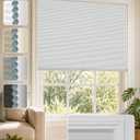 No Drill Blackout Cellular Shades, 34½*64
No Drill Honeycomb Blinds for Windows, Thermal Insulated, Room Darkening, For Bedroom, Living Room, Easy Installation