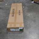 Storage Cabinet Bathroom Floor Cabinets with Drawer Freestanding Kitchen Cabinet Fluted Coffee Bar Cabinet for Living Room, Entryway, Garage Accent Storage Organization - 23.6x11.8x35.4- White