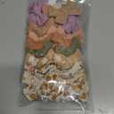 Niceye Baby Hair Clips - 24 Pcs Fully Lined Hair Bow Clips for Fine Hair Cotton Tiny Hair Barrettes for Infants, Toddlers, and Little Girls (White)