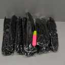 Boho Crochet Passion Twist Hair Pre looped, 18 Inch Goddess Passion Twist Crochet Hair with Curly Ends 8 Packs Jet Black Pre-twisted Bohemian Crochet Braids (8 PCS/88 STRANDS, 1#)