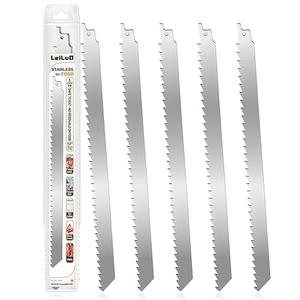 5PCS 12-Inch Stainless Steel Food-Grade Reciprocating Saw Blades