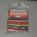 Mexican Table Runner, Mexican Fiesta Party Decorations, 14" x 84" Fiesta Table Runner Cinco De Mayo Party Decorations, Boho Colorful Striped Runner Cotton Blanket Mexican Theme Party Supplies, Red