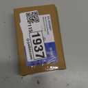 ELEGRP Horizontal Outdoor Cover for Decotative Receptacles, Weatherproof Wall Plate, Outdoor Electrical Outlet Cover, Standard Size 1-Gang 4.77” x 2.97”, Thermoplastic, 1 Pack, White