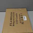 Enido 12 Pc Flameless LED Candles with Remote & Timer, Outdoor Waterproof, Flickering Electric Warm Lights for Cozy Home & Holiday Romantic Decor, Battery Operated for Party(D 2.2 x H 4/5/6