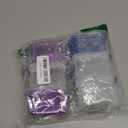 1InTheOffice Stackable Crayon Storage Box, Plastic Container With Lids, 0.14 Liter, Assorted Color, 6 Pack