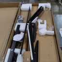 Electric Standing Desk Adjustable Height - Rolling Sit to Stand Desks on Wheels - Mobile Standup Computer Table 48 Inch Black One Piece Desktop and Rising Frame with Storage for Home Office & Gaming