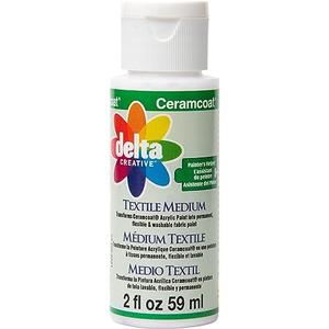 Delta Creative Ceramcoat Textile Medium Delta 2oz, 2 ounce, Pack of 3