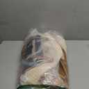 CLOKARS Weekender Bags for Women, Travel Duffle Bag Carry On Overnight Bag with Cosmetics Bag and Crossbody Purse for Gym Hospital, Gifts for Women, Beigeblack Brown