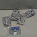 Compatible with Brother TZe231 TZ Tape 12mm 0.47 Laminated White Replacement for Brother P-Touch D220 PT-D210 D410 H110 P710BT Label Maker Tape, 1/2" (12mm) x 26.2ft, 6-Pack