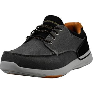 Skechers Men's Relaxed Fit-elent-mosen Loafers (13, Black)
