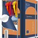 Portable Clothes Dryer, 1600W Fast-Drying Portable Dryer for Apartment, 67Inch -3 Tier Foldable High Capacity Clothes Dryers Rack, Small/Compact Portable Dryer with Timer for RV, Travel