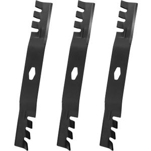742P05286-X Mower Blade Compatible with Cub Cadet ZT1-54,ZT2-54,XT1-GT54,XT1-ST54 Zero-Turn Mowers & Garden Tractor, 54" Decks Mulching Blade Replacement Part Numbers 742P05086-X,72811 (3 Pack)