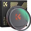 K&F CONCEPT 55mm Magnetic MC UV Lens Protection Filter + Lens Filter Cap with 28 Multi-Layer Coatings Waterproof/Scratch Resistant Ultra-Slim UV Filter for Camera Lens (Nano-X Series)