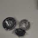 Kitchen Sink Drain Strainer 3 Pack Stainless Steel Sink Stopper, Anti-Clogging Kitchen Sink Drain Basket for Kitchen Sink Strainer Replacement Set (Black, 3 Pack)