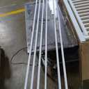 Gardner Pet 51"-87" Extra Tall Cat Gate for Doorway, Wide Adjustable 27.56"-37" Baby Gate Included 4 Extension Kits, Pressure Mounted Safety Full Door Gate for Stairs, Studio, Kitchen (White)