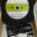 CD Player Bluetooth Desktop CD Player with Speakers for Home Portable Music CD Players with RC, LED Display, FM Radio, Timer, Support Headphone/USB/TF/AUX Playback (Black)