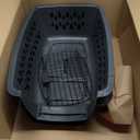 Petmate Pet Porter Dog Kennel 24", Dark Gray & Black, for Pets 15-20lbs, Made in USA