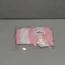 Leaveland Pink and White Stripe Set of 2 12x20 Inch Cotton Polyester Throw Pillow Cover Decorative Soft Lumbar Cushion Case Slipcover Fall Autumn Winter Christmas Home Decor Bed Accent Pillowcase Sham