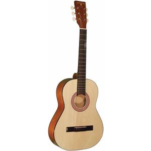 INDIANA 6 String Acoustic Guitar Pack, Right, Natural (COLT)