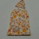 Cute Mushroom Swaddle Blanket Hat Set for Boys Girls, Soft Floral Newborn Sleeping Sack Receiving Blanket Shower Gift (One Size)