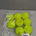 Franklin Sports X-40 Outdoor Pickleballs - Official Ball of USA Pickleball, APP Tour + US Open - Regulation Size 9 PCS