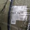 Women's Winter Thickened Down Jackets Long Down Coats Warm Parka With Hood (Colorblock-mung Bean&dry Yellow), XS